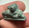 Picture of ANCIENT EGYPT. GRECO - ROMAN FAIENCE CAT AMULET.  300 B.C - 100 A.D