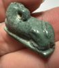 Picture of ANCIENT EGYPT. GRECO - ROMAN FAIENCE CAT AMULET.  300 B.C - 100 A.D