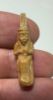 Picture of ANCIENT EGYPT. GRECO - ROMAN FAIENCE ISIS NURSING HORUS AMULET.  300 B.C - 100 A.D