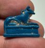 Picture of ANCIENT EGYPT. GRECO - ROMAN FAIENCE ANUBIS AMULET.  300 B.C - 100 A.D