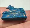 Picture of ANCIENT EGYPT. GRECO - ROMAN FAIENCE ANUBIS AMULET.  300 B.C - 100 A.D
