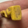 Picture of ANCIENT EGYPT. GRECO - ROMAN FAIENCE MONKEY AMULET.  300 B.C - 100 A.D