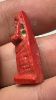Picture of ANCIENT EGYPT. VERY RARE RED COLOR. GRECO - ROMAN FAIENCE ISIS NURSING HORUS AMULET.  300 B.C - 100 A.D
