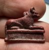 Picture of ANCIENT EGYPT. GRECO - ROMAN FAIENCE ANUBIS AMULET.  300 B.C - 100 A.D