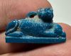 Picture of ANCIENT EGYPT. GRECO - ROMAN FAIENCE CAT AMULET.  300 B.C - 100 A.D