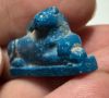 Picture of ANCIENT EGYPT. GRECO - ROMAN FAIENCE CAT AMULET.  300 B.C - 100 A.D