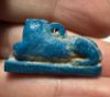 Picture of ANCIENT EGYPT. GRECO - ROMAN FAIENCE CAT AMULET.  300 B.C - 100 A.D