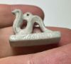 Picture of ANCIENT EGYPT. GRECO - ROMAN FAIENCE  AMULET OF A COBRA.  300 B.C - 100 A.D