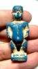 Picture of ANCIENT EGYPT. GRECO - ROMAN LARGE FAIENCE PATAIKOS AMULET.  300 B.C - 100 A.D