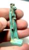 Picture of ANCIENT EGYPT. GRECO - ROMAN LARGE FAIENCE AMULET OF BASTET.  300 B.C - 100 A.D