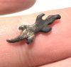 Picture of ANCIENT EGYPT. NEW KINGDOM. SILVER AMULET OF A LIZARD . 1400 - 1250 B.C