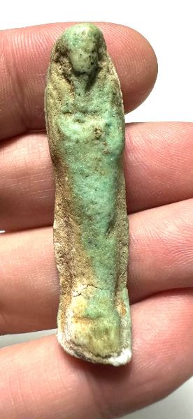 Picture of   Ancient Egypt. FAIENCE USHABTI.LATE PERIOD.  600 - 300  B.C