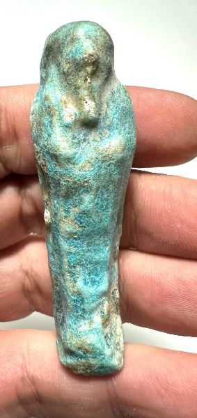 Picture of   Ancient Egypt. FAIENCE USHABTI.LATE PERIOD.  600 - 300  B.C