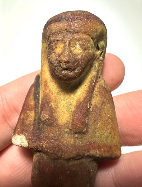 Picture of   Ancient Egypt. FAIENCE USHABTI. THIRD INTERMEDIATE PERIOD. 22ND DYNASTY.  943 BC - 716 BC