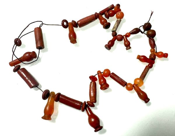 Picture of   Ancient Egypt. NEW KINGDOM 1250 B.C .  STONE  NECKLACE SET. BEAUTIFUL MASTERPIECE 