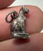 Picture of ANCIENT EGYPT. NEW KINGDOM ELECTRUM / SILVER CAT AMULET. 1250 B.C 