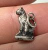 Picture of ANCIENT EGYPT. NEW KINGDOM ELECTRUM / SILVER CAT AMULET. 1250 B.C 