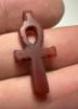 Picture of ANCIENT EGYPT. NEW KINGDOM CARNELIAN STONE ANKH AMULET. 1250 B.C
