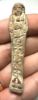 Picture of   Ancient Egypt. FAIENCE USHABTI . LATE PERIOD. 600 - 300  B.C . INSCRIBED ON BOTH SIDES