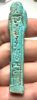 Picture of   Ancient Egypt. FAIENCE USHABTI . LATE PERIOD. 600 - 300  B.C  INSCRIBED ON BOTH SIDES