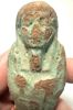 Picture of  Ancient Egypt. FAIENCE USHABTI . LATE PERIOD. 600 - 300  B.C.  TRACES OF INSCRIPTION. GOOD SIZE 