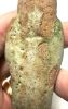 Picture of  Ancient Egypt. FAIENCE USHABTI . LATE PERIOD. 600 - 300  B.C.  TRACES OF INSCRIPTION. GOOD SIZE 