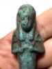 Picture of ANCIENT EGYPT. FAIENCE USHABTI. 1075 - 600  B.C .  third intermediate period