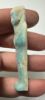 Picture of ANCIENT EGYPT. 26TH DYNASTY. FAIENCE USHABTI. 600 - 300 B.C  DEMOTIC INSCRIPTION ON BACK