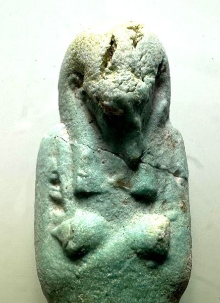 Picture of   Ancient Egypt. FAIENCE USHABTI.LATE PERIOD.  600 - 300  B.C