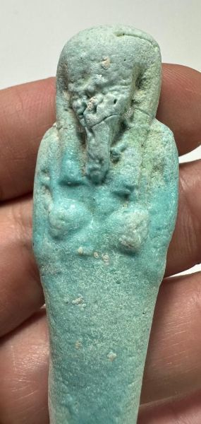 Picture of   Ancient Egypt. FAIENCE USHABTI.LATE PERIOD.  600 - 300  B.C