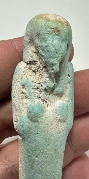 Picture of   Ancient Egypt. FAIENCE USHABTI.LATE PERIOD.  600 - 300  B.C