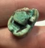 Picture of  ANCIENT EGYPT.  FAIENCE BUTTON SCARAB.  600 - 300 B.C
