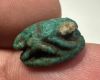Picture of  ANCIENT EGYPT. NEW KINGDOM FAIENCE SCARAB.  14 - 13th  CENTURY B.C