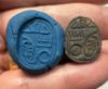 Picture of  ANCIENT EGYPT. NEW KINGDOM STONE SCARAB.  14 - 13th  CENTURY B.C