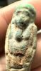Picture of   Ancient Egypt. FAIENCE USHABTI . LATE PERIOD. 600 - 300  B.C