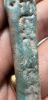 Picture of  Ancient Egypt. FAIENCE USHABTI . LATE PERIOD. 600 - 300  B.C