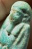 Picture of  Ancient Egypt. FAIENCE USHABTI . LATE PERIOD. 600 - 300  B.C