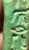 Picture of   Ancient Egypt. FAIENCE USHABTI . LATE PERIOD. 600 - 300  B.C