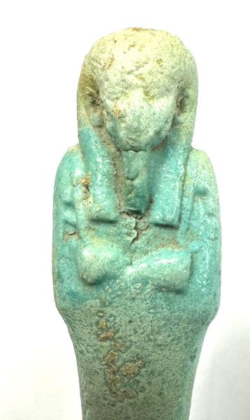 Picture of   Ancient Egypt. FAIENCE USHABTI.LATE PERIOD.  600 - 300  B.C