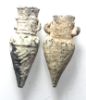 Picture of Ancient Levant. ROMAN. 300 - 400 A.D . AMPHORA LEAD AMULETS. (TWO)