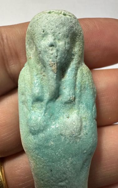 Picture of   Ancient Egypt. FAIENCE USHABTI.LATE PERIOD.  600 - 300  B.C