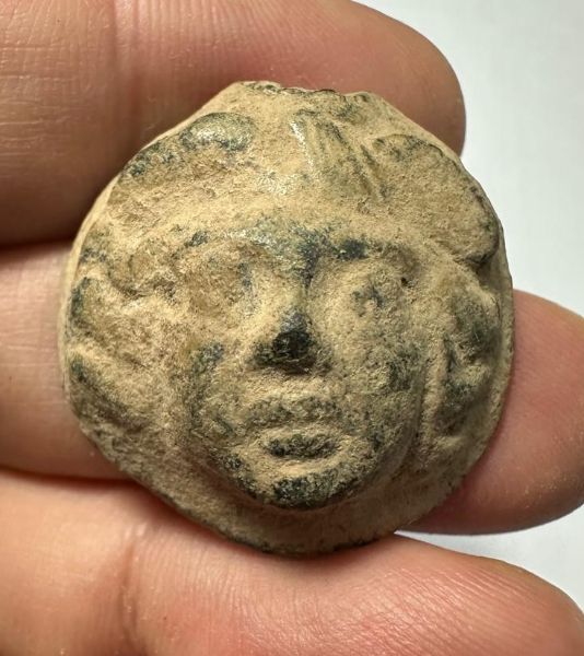 Picture of   Ancient Levant. Roman Bronze Medusa. 200 - 300 A.D