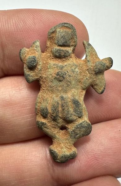 Picture of   Ancient Levant. Roman Bronze EROS . 200 - 300 A.D