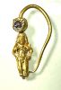 Picture of Roman. 2nd century AD.  GOLD EARRING WITH a figure of a female 