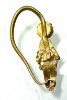 Picture of Roman. 2nd century AD.  GOLD EARRING WITH a figure of a female 