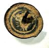 Picture of Roman. 3rd to 4th century AD.  Bronze button with Helios? 