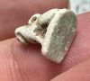 Picture of ANCIENT EGYPT.   GRECO - ROMAN .  FAIENCE CAT AMULET . 300 B.C - 100 A.D