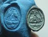 Picture of  Ancient Levant. 8TH - 6TH CENTURY B.C BRONZE   SEAL. Egyptian style