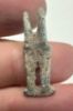 Picture of Ancient Phoenician or egyptian  Bronze amulet two gods. 500 - 400 B.C