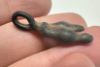 Picture of Ancient Roman Bronze Phallic amulet . 200 - 300 A.D